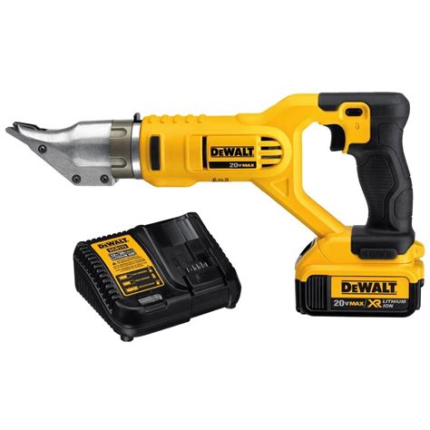 dewalt cordless sheet metal shears|DeWalt metal shears cordless lowe's.